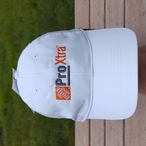 The Home Depot PRO Xtra Loyalty Program Embroidered Strapback Golf Cap Hat M/L